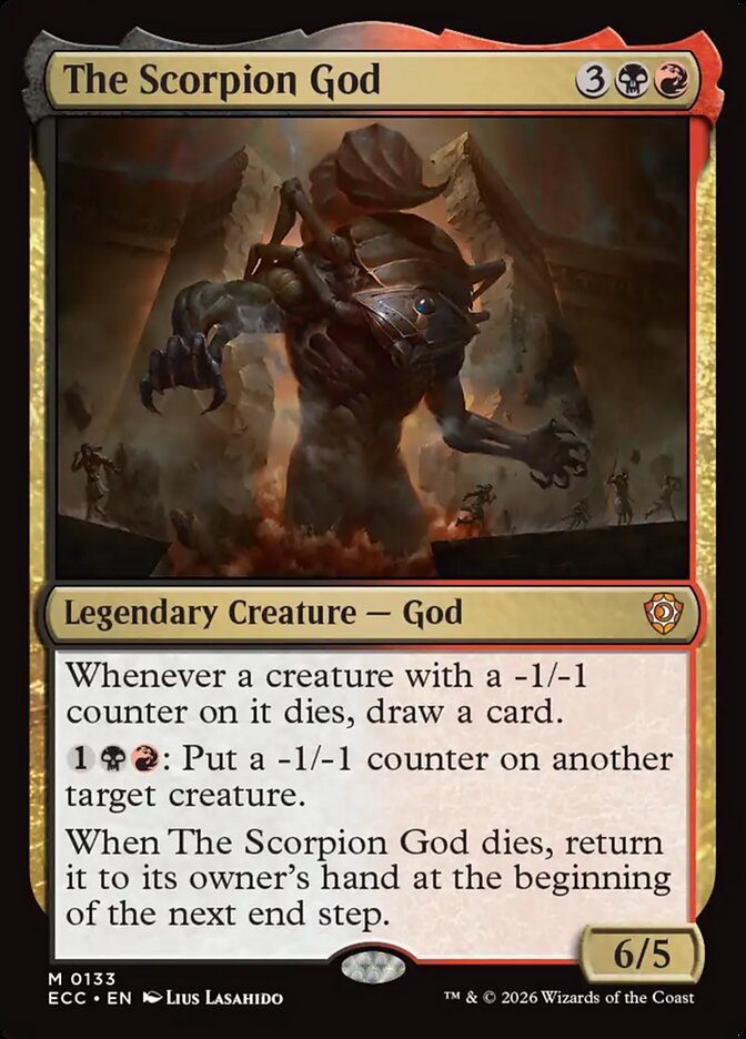 The Scorpion God - carta Magic The Gathering
