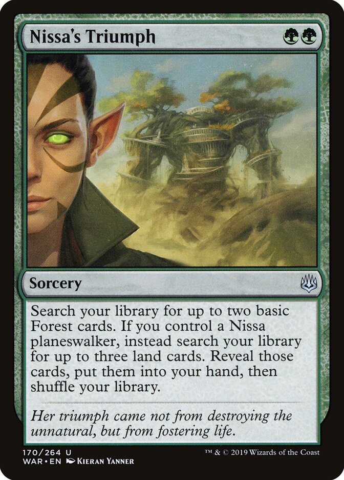 Nissa's Triumph - carta Magic The Gathering