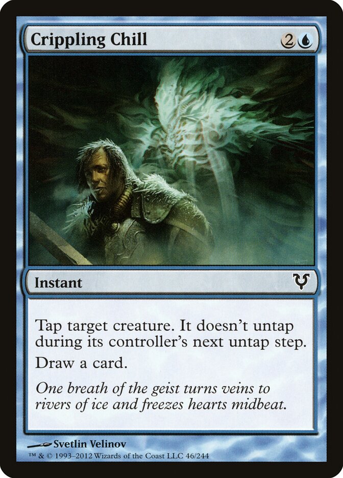 Crippling Chill - carta Magic The Gathering