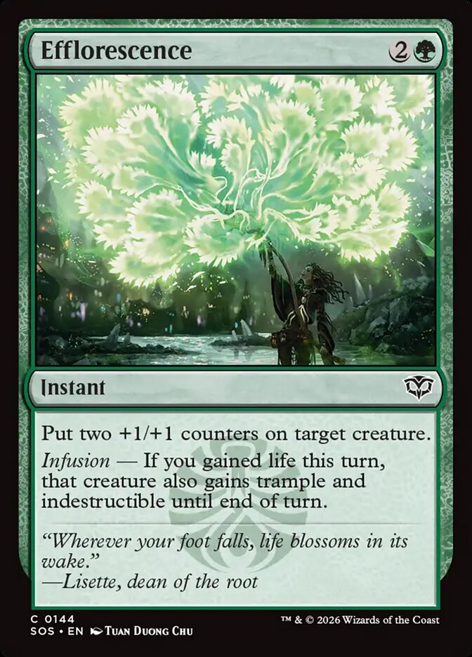 Efflorescence - SOS-144-NF-STD