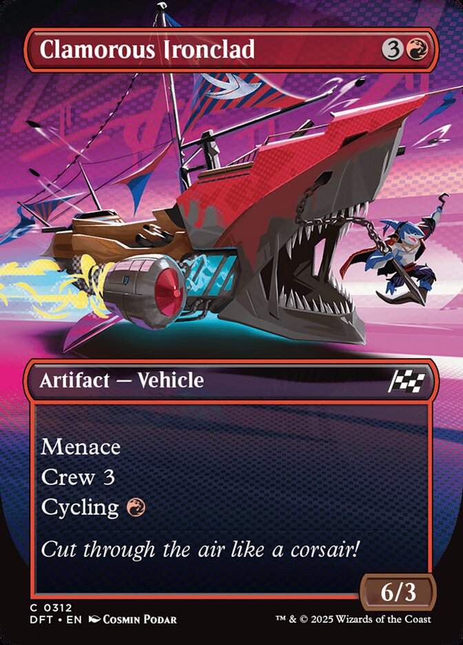Clamorous Ironclad - carta Magic The Gathering