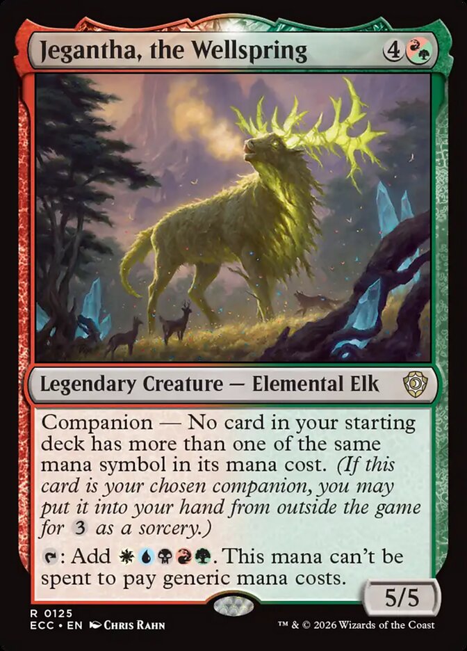 Jegantha, the Wellspring - carta Magic The Gathering