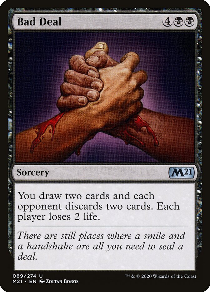Bad Deal - carta Magic The Gathering