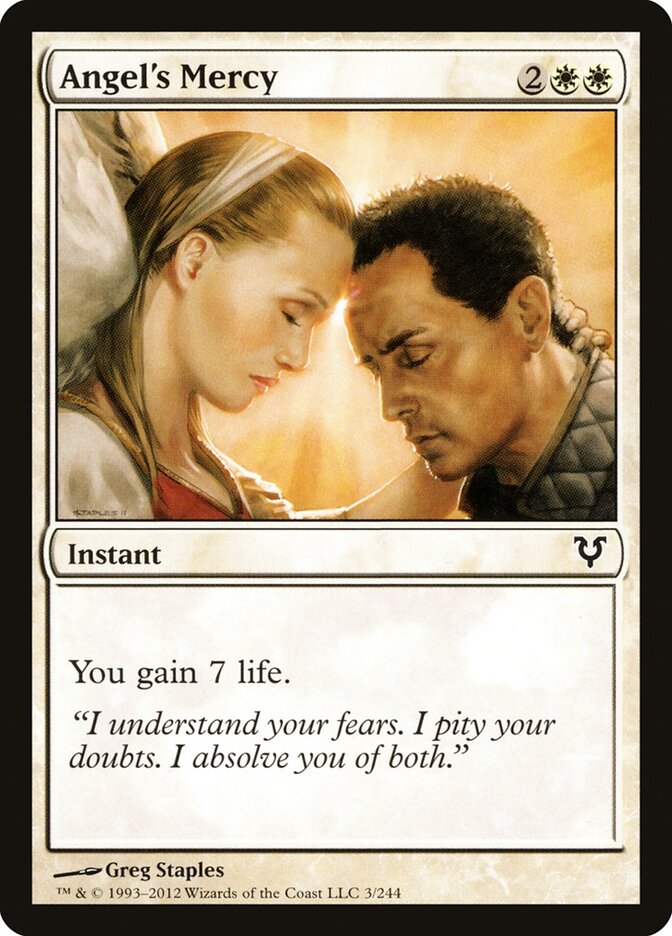 Angel's Mercy - carta Magic The Gathering