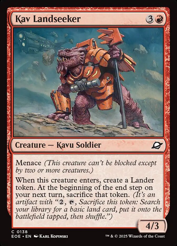 Kav Landseeker - carta Magic The Gathering