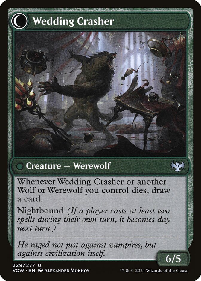 Wedding Crasher - carta Magic The Gathering