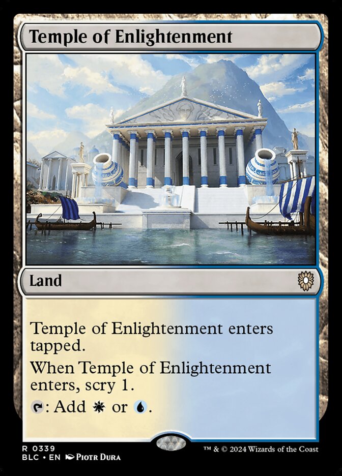 Temple of Enlightenment - carta Magic The Gathering
