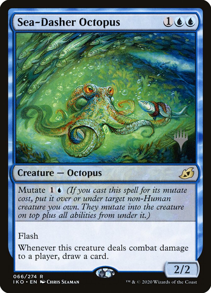Sea-Dasher Octopus - carta Magic The Gathering