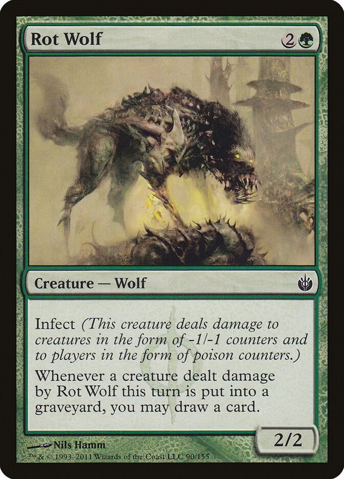 Rot Wolf - carta Magic The Gathering