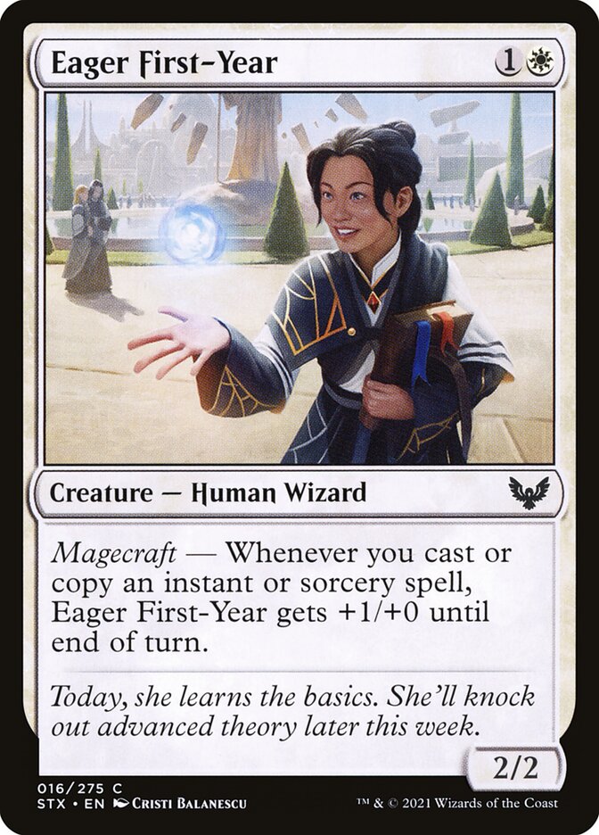 Eager First-Year - carta Magic The Gathering
