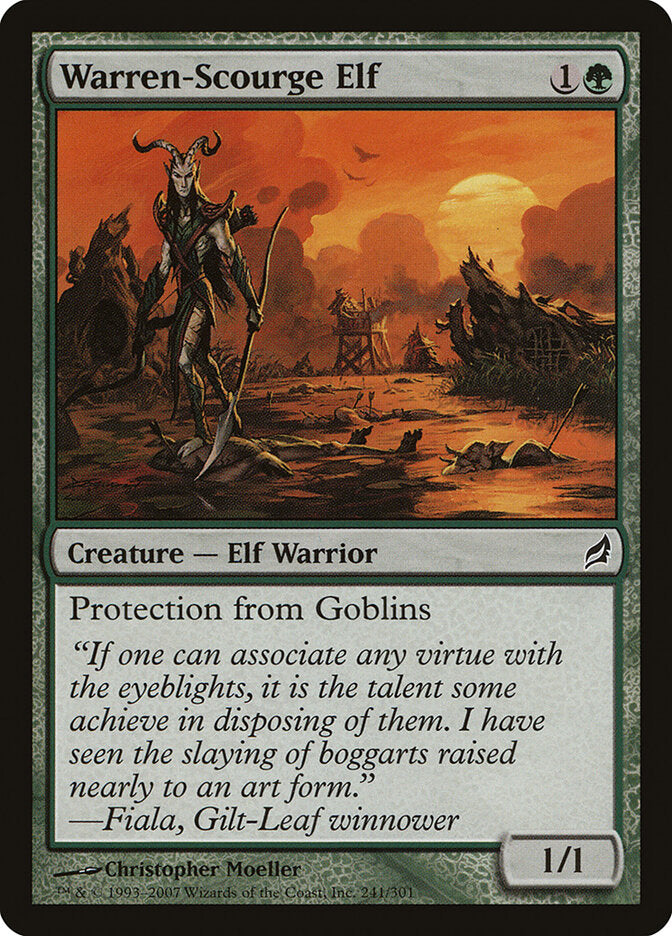 Warren-Scourge Elf - carta Magic The Gathering