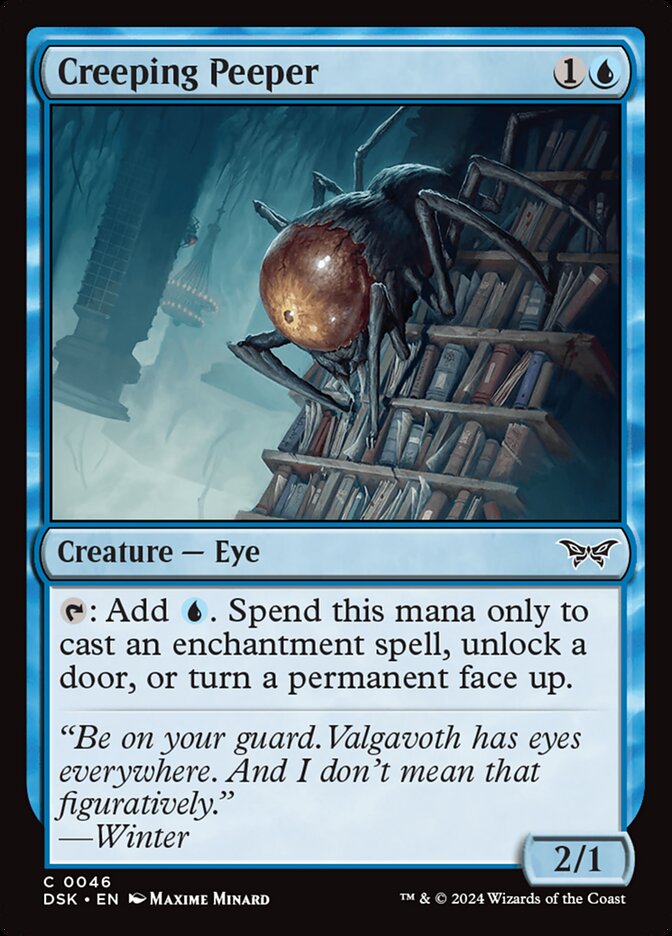 Creeping Peeper - carta Magic The Gathering