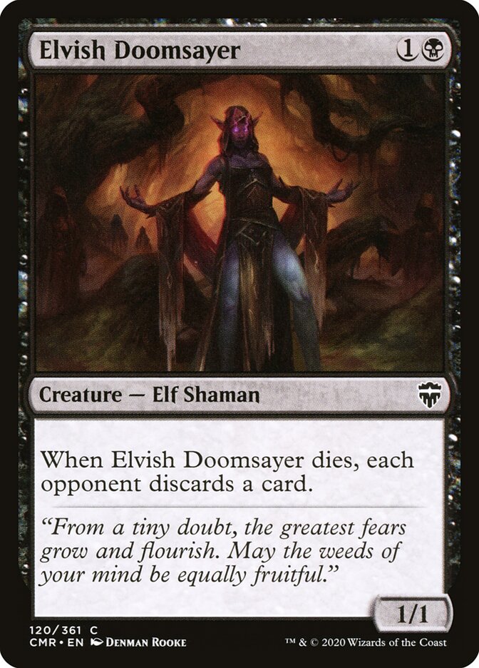 Elvish Doomsayer - carta Magic The Gathering