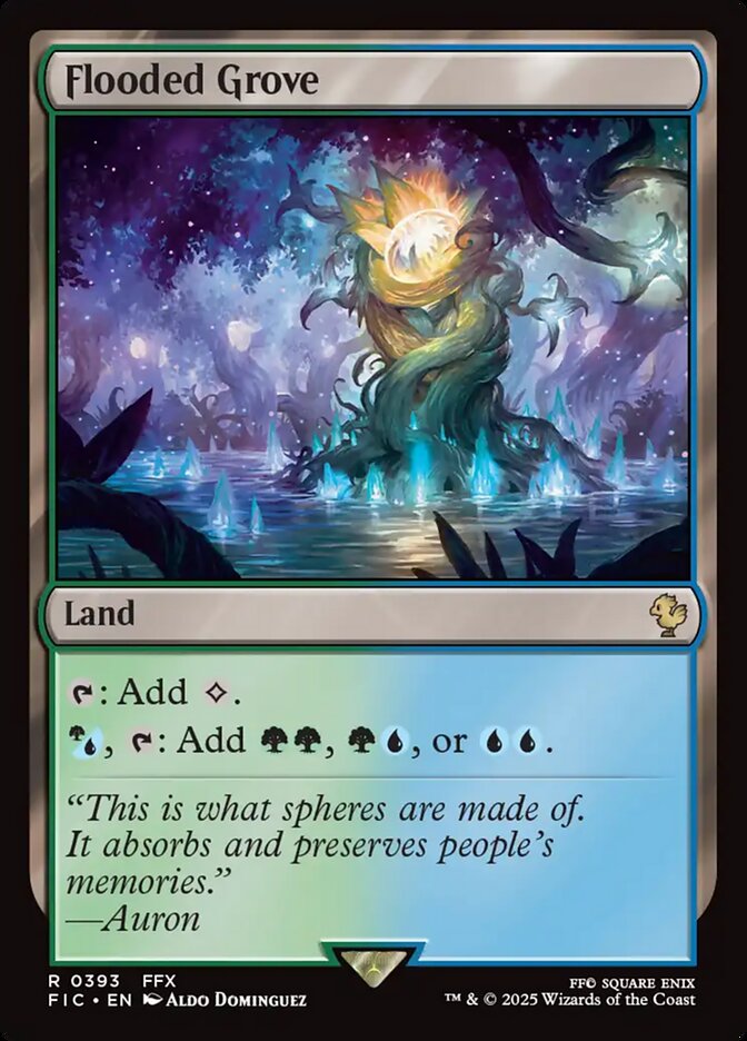 Flooded Grove - carta Magic The Gathering