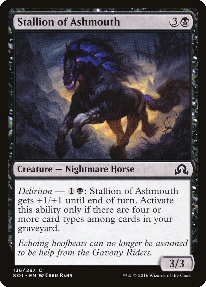 Stallion of Ashmouth - carta Magic The Gathering