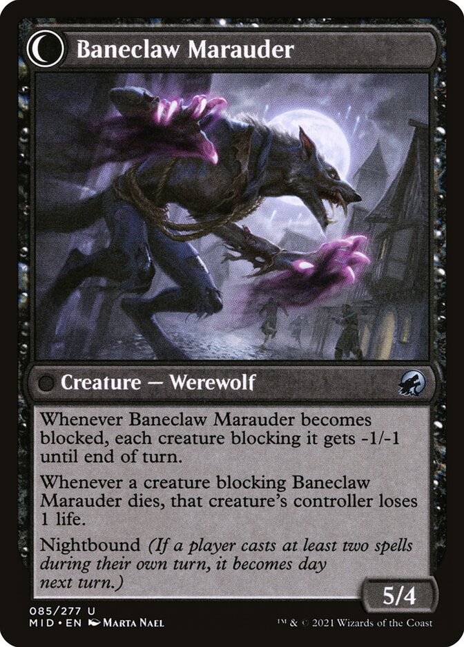 Baneclaw Marauder - carta Magic The Gathering