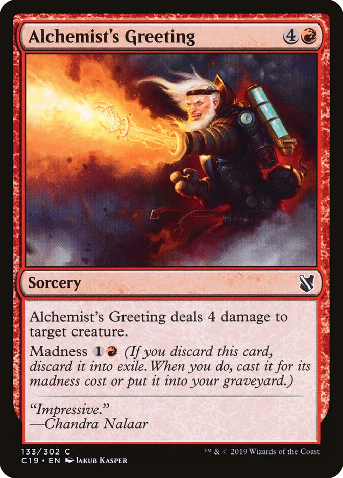 Alchemist's Greeting - carta Magic The Gathering