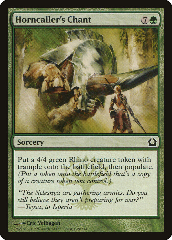 Horncaller's Chant - carta Magic The Gathering