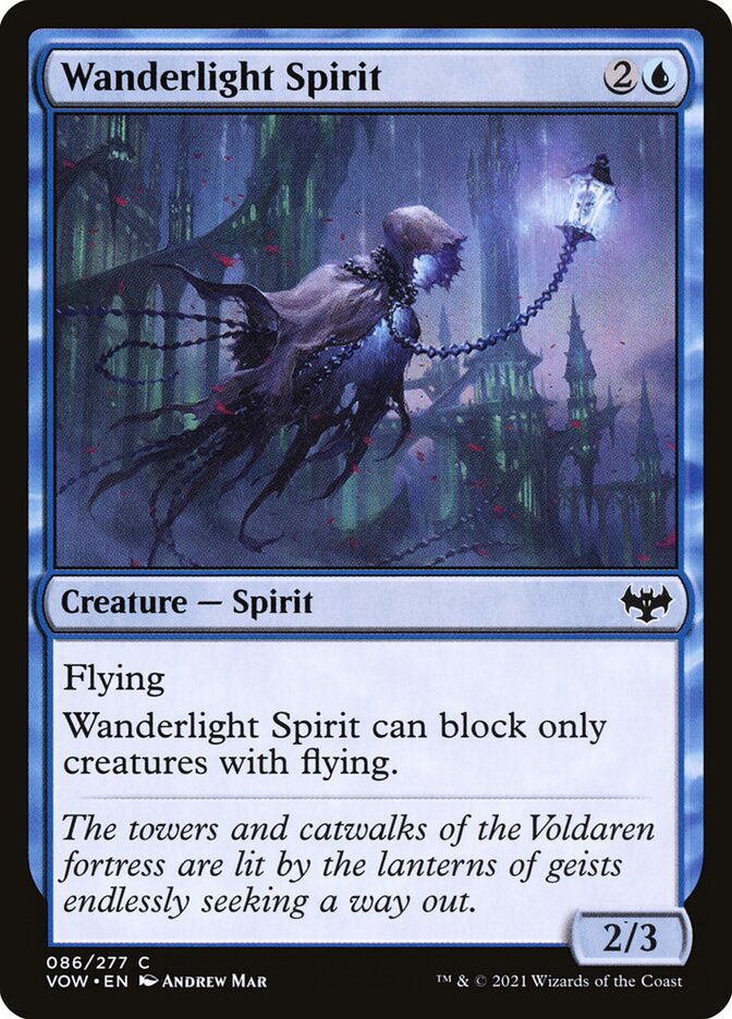 Wanderlight Spirit - carta Magic The Gathering