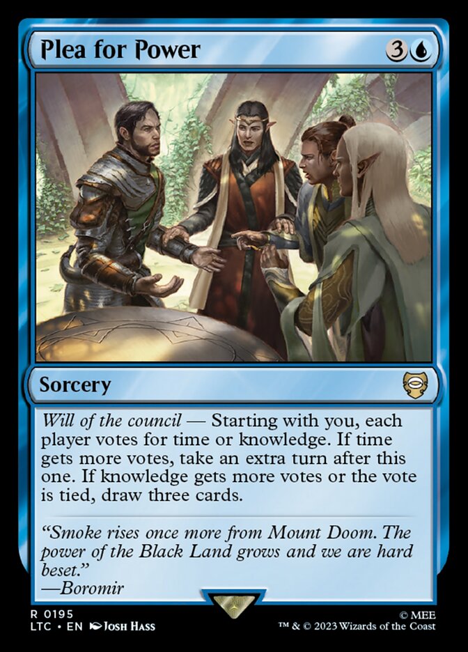 Plea for Power - carta Magic The Gathering