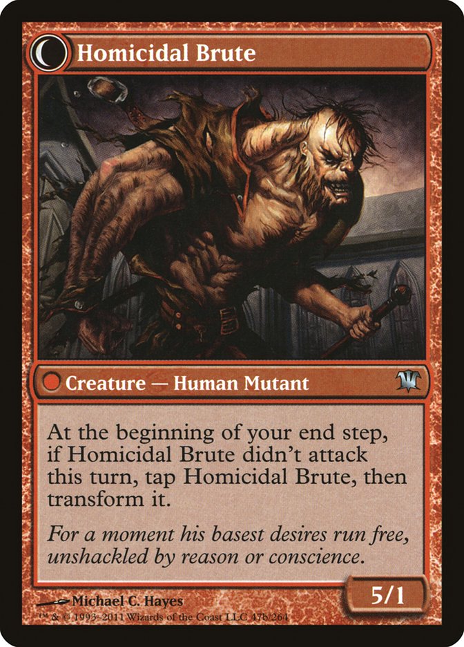 Homicidal Brute - ISD-047-NF-SMDF