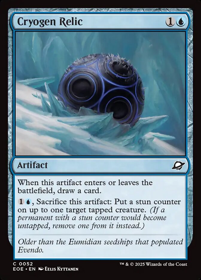 Cryogen Relic - carta Magic The Gathering