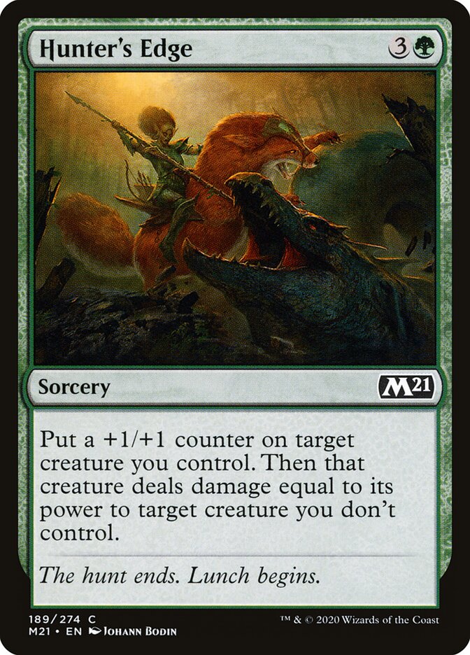 Hunter's Edge - carta Magic The Gathering
