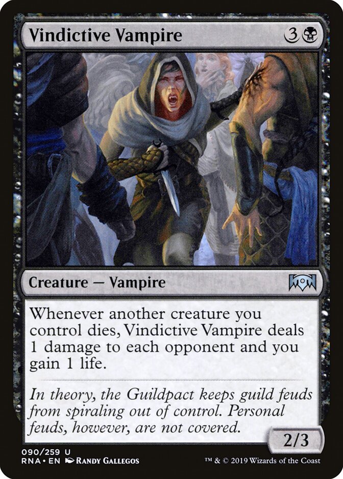 Vindictive Vampire - carta Magic The Gathering