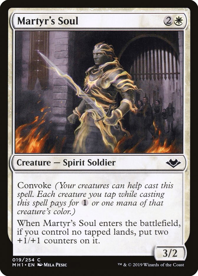 Martyr's Soul - MH1-019-NF-STD