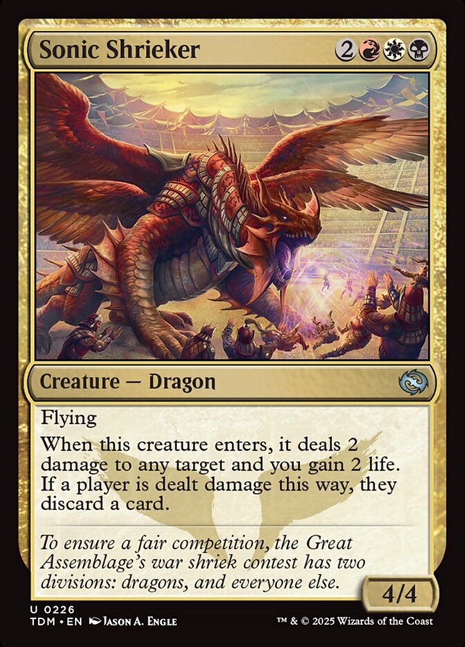Sonic Shrieker - carta Magic The Gathering