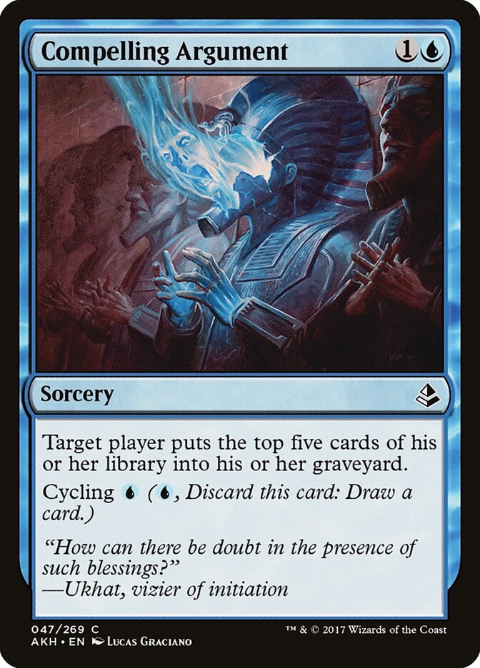 Compelling Argument - carta Magic The Gathering