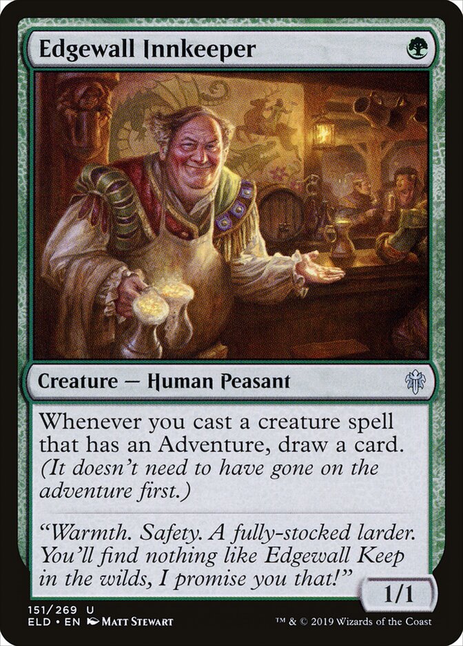 Edgewall Innkeeper - carta Magic The Gathering
