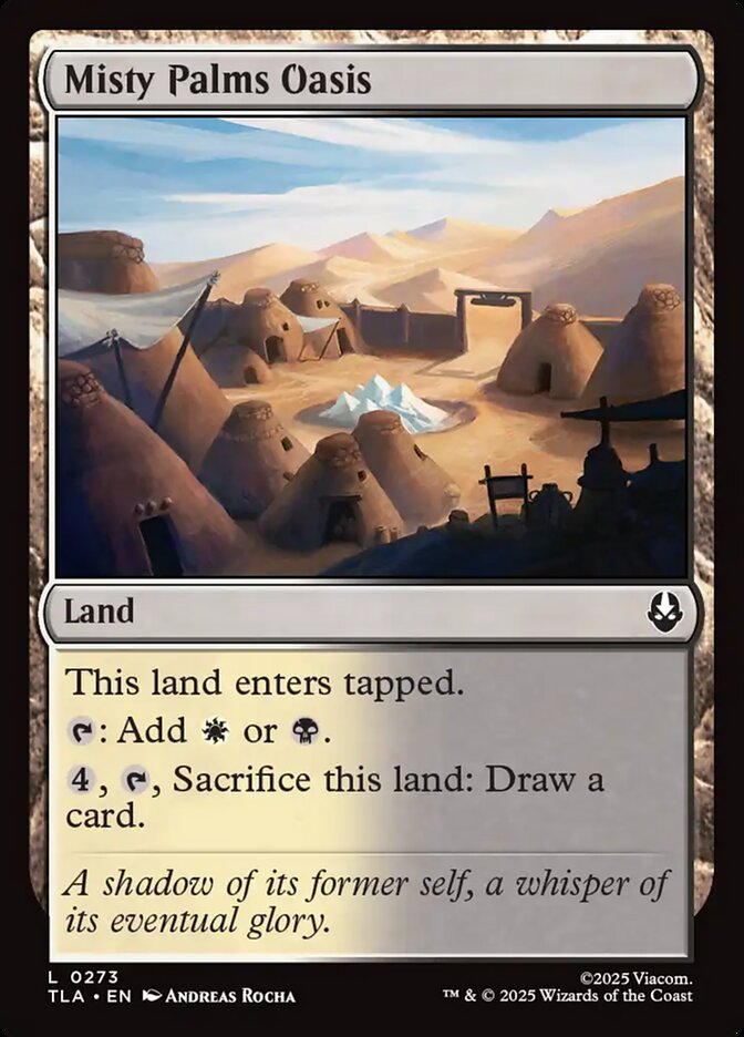 Misty Palms Oasis - carta Magic The Gathering