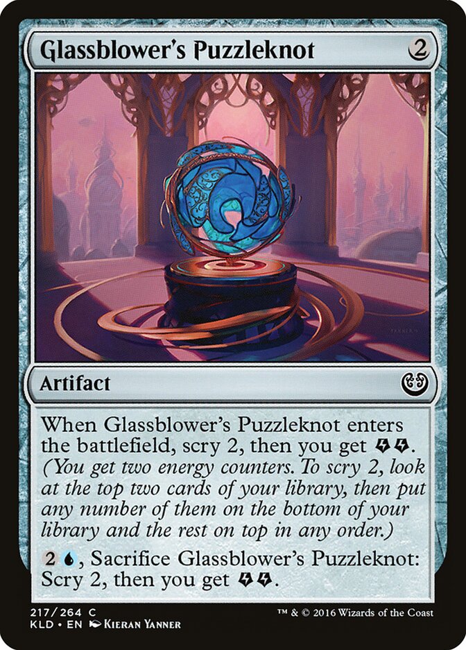 Glassblower's Puzzleknot - carta Magic The Gathering