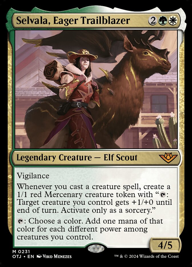 Selvala, Eager Trailblazer - carta Magic The Gathering
