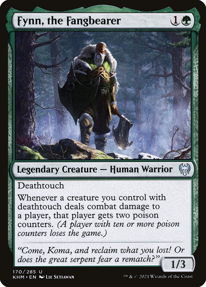 Fynn, the Fangbearer - KHM-170-NF-LDG