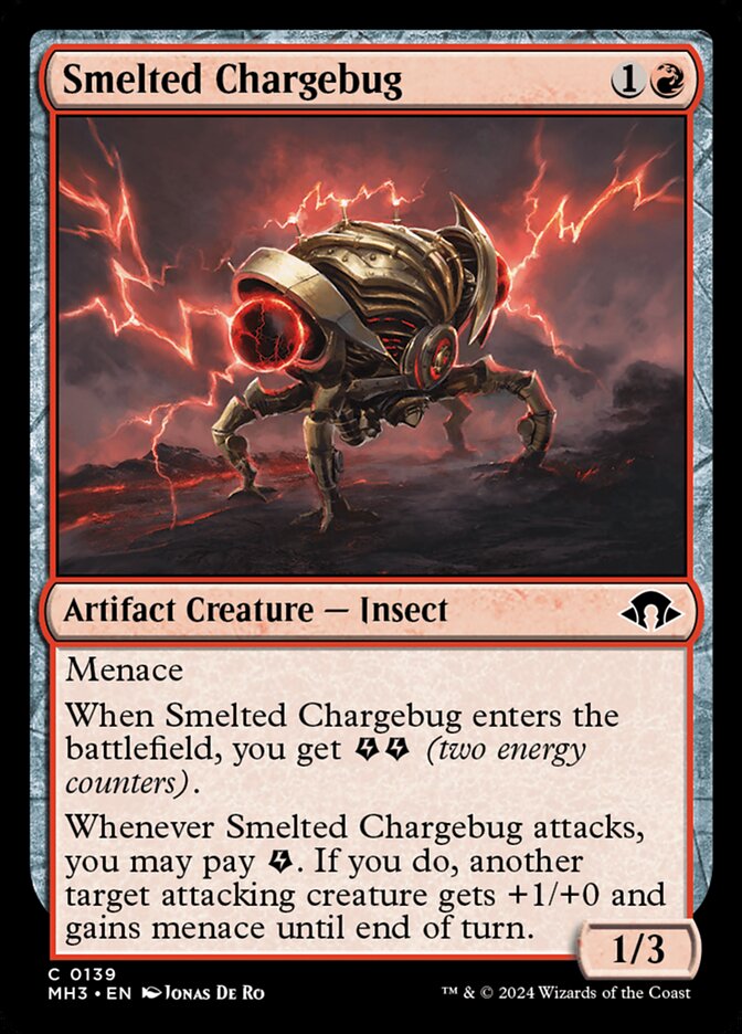 Smelted Chargebug - carta Magic The Gathering