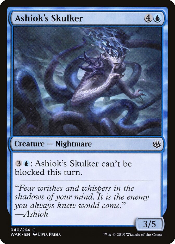 Ashiok's Skulker - carta Magic The Gathering