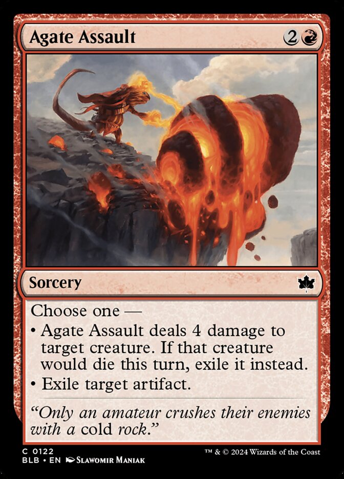 Agate Assault - carta Magic The Gathering