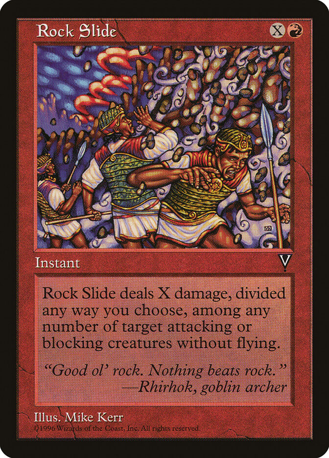 Rock Slide - carta Magic The Gathering