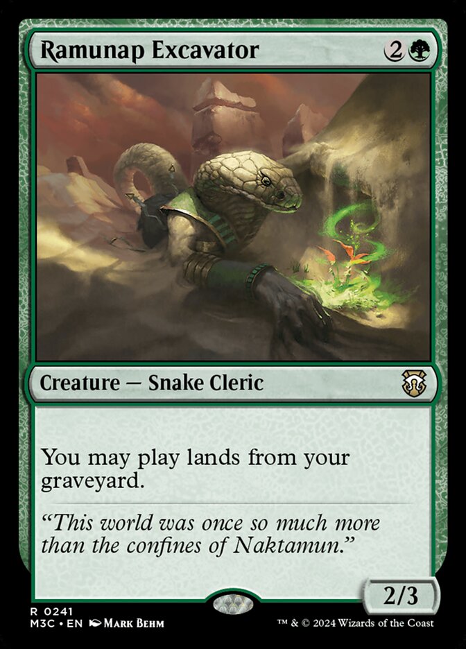 Ramunap Excavator - carta Magic The Gathering