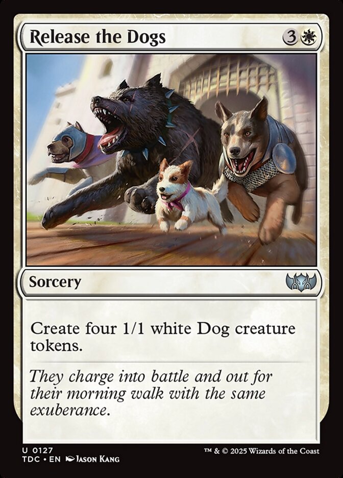 Release the Dogs - carta Magic The Gathering