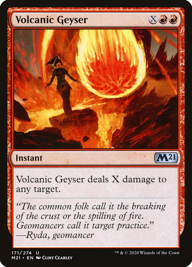 Volcanic Geyser - carta Magic The Gathering
