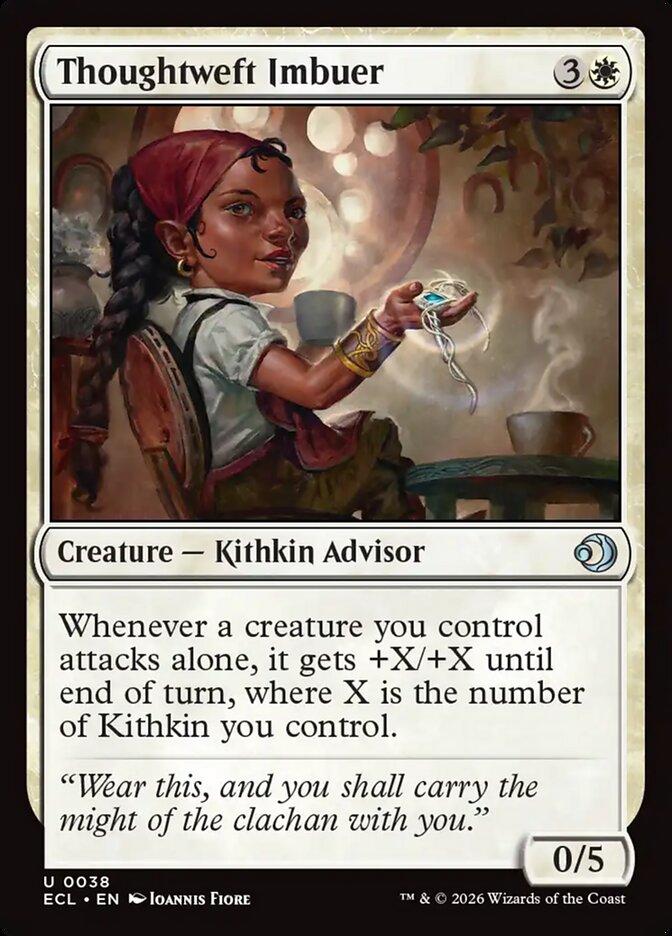 Thoughtweft Imbuer - carta Magic The Gathering