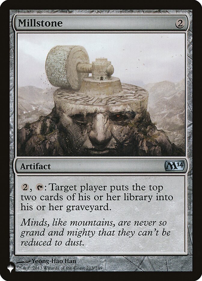 Millstone - carta Magic The Gathering