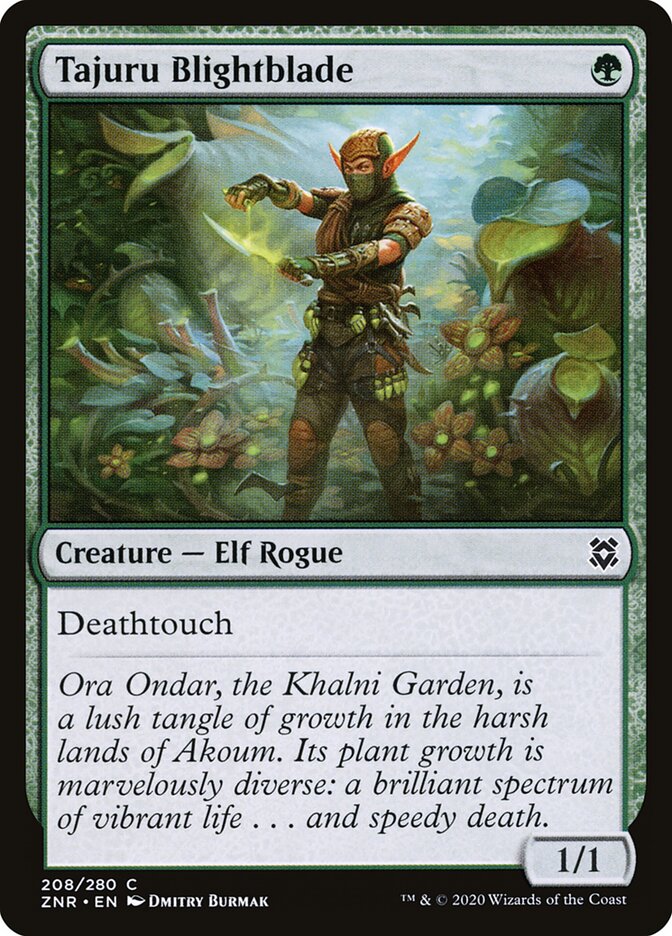 Tajuru Blightblade - carta Magic The Gathering