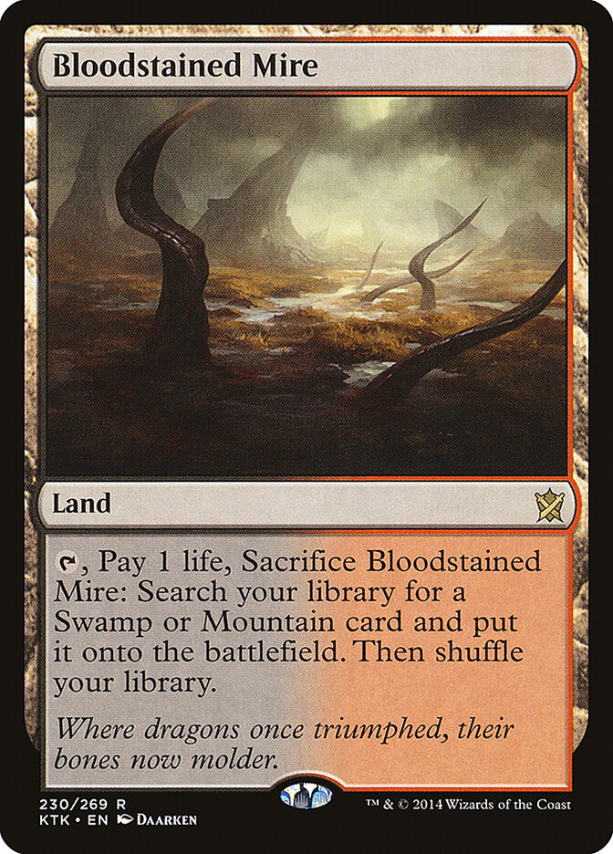Bloodstained Mire - carta Magic The Gathering