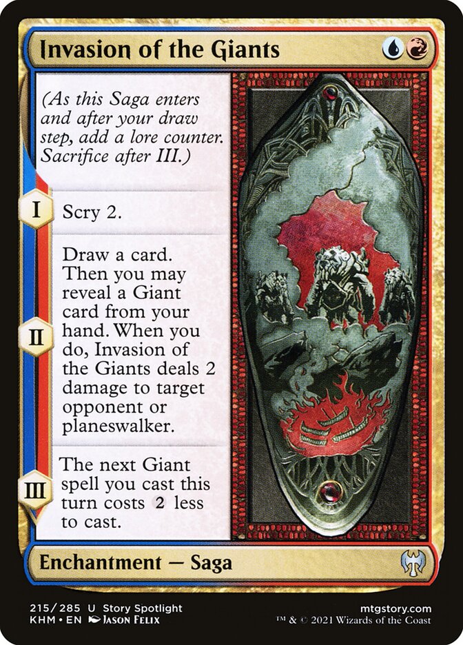 Invasion of the Giants - carta Magic The Gathering