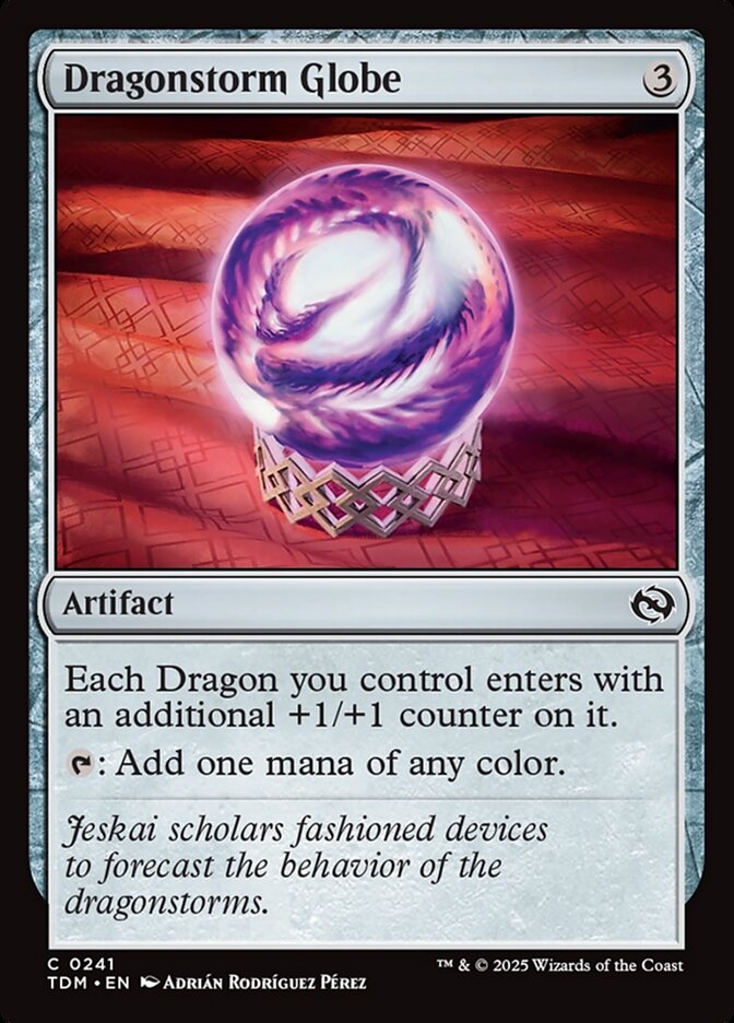 Dragonstorm Globe - carta Magic The Gathering
