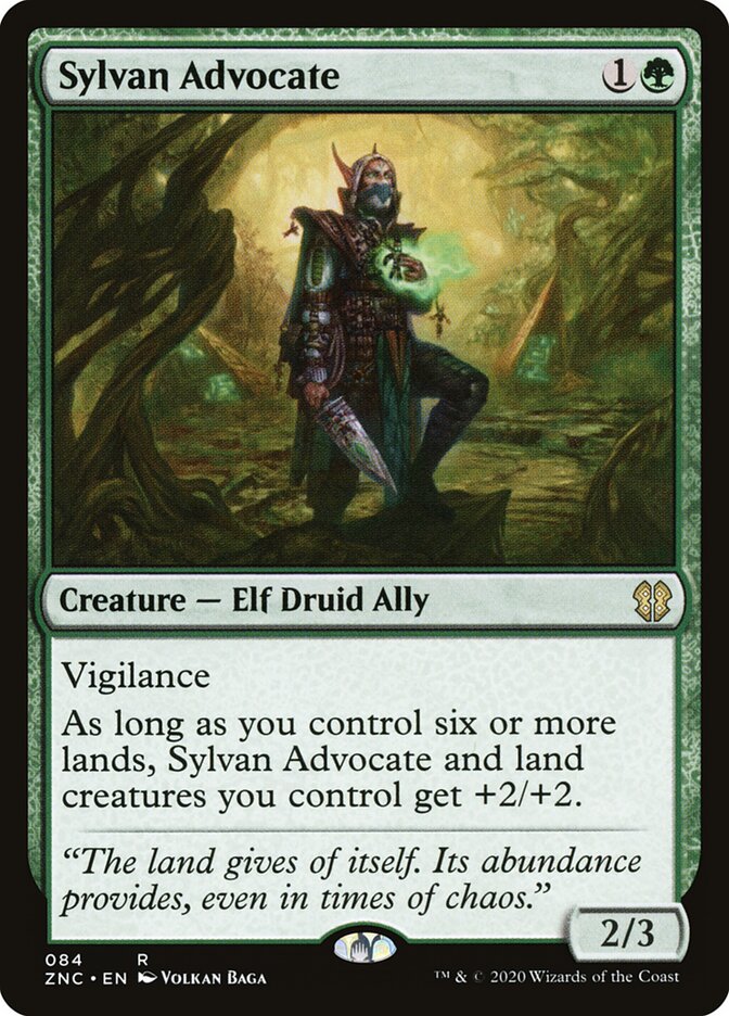 Sylvan Advocate - carta Magic The Gathering